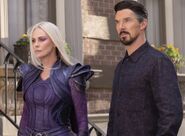 Clea and Stephen Strange