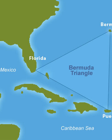 Bermuda Triangle Location On Map
