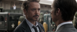 Tony and Howard Stark