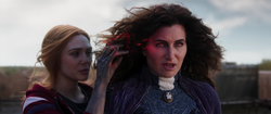 Wanda manipulates Agatha