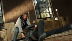 Питерсон противостоит Уорду