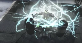 Titanium Man Charging Suit