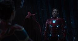 Stark notices  onboard the 
