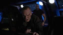 Sarge furiously fighting 