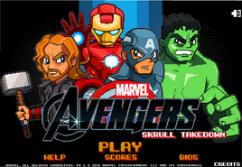The Avengers Skrull Takedown