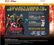 Kellogg's main page