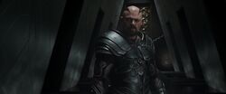 Skurge is taken down inside of 