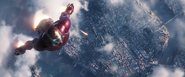 AIW - Iron Man Flies to Q-Ship