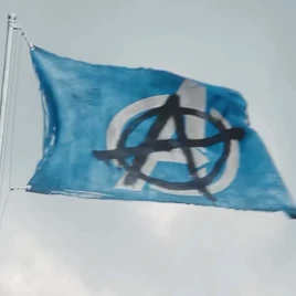 Anarchist Avengers Flag
