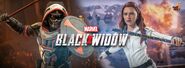 Taskmaster and Black Widow Snow Suit Hot Toys