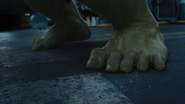 Hulk's Feet