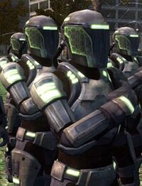 Enclave soldiers