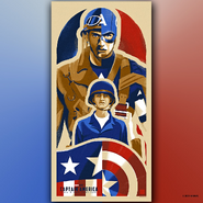 The First Avenger art poster