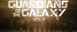Guardians of the Galaxy Vol. 3 - Carta de título