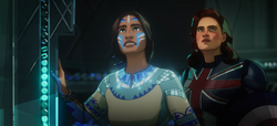 Kahhori and Peggy Carter