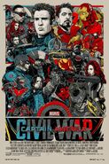 Captain America Civil War Mondo Poster 1