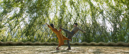 Shang-Chi and woman training