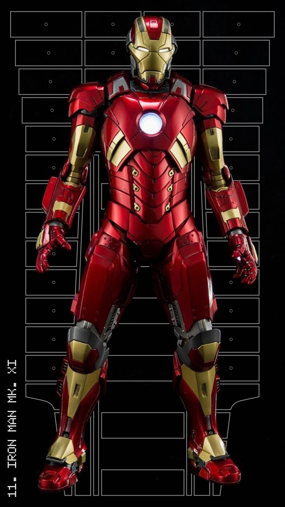 Iron Man Armor Mark Xi Marvel Cinematic Universe Wiki Fandom