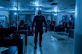 Bullseye impersonates Daredevil