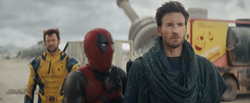 Wolverine, Deadpool, and Johnny Storm