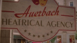 Auerbach Theatrical Agency Sign