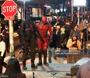 Bullseye and Daredevil BTS