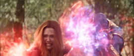 Thanos se acerca a Wanda