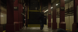 Nicky Torres flees from 168th Station