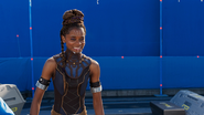 Shuri Black Panther BTS