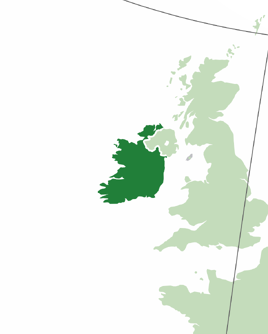 Map of Ireland