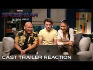 SPIDER-MAN- NO WAY HOME - Cast Trailer Reaction