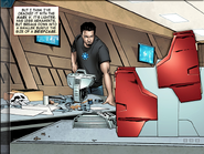 The Avengers Iron Man Mark VII - Tony on Mansion