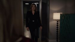 Hale speaking to  inside her room