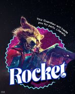 Rocket Marvel India Poster