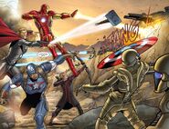 Avengers vs HYDRA