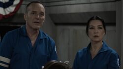 Coulson and May worried for the Zephyr