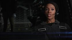 Diaz piloting Bravo team in a 