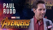 Paul Rudd Live at the Avengers Infinity War Premiere