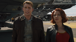 Steve Rogers meets Natasha Romanoff