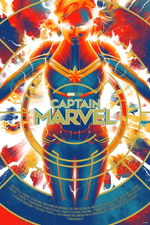 Captain Marvel - Poster Mondo 1