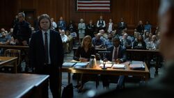 Nelson listening to Colonel 