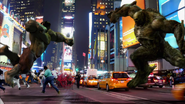 Hulk vs. Abomination (Times Square)