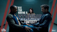 Are You having A Staring Contest Poster after 102 The Star-Spangled Man