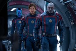 Drax, Star-Lord and Nebula