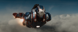 Iron Patriot volando