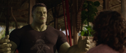 Hulk at island resort