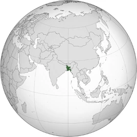 Map of Bangladesh