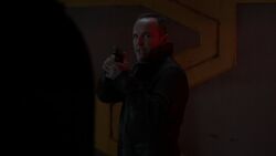 Coulson shoots Daisy with an ICER