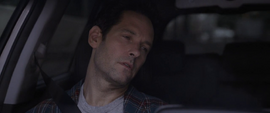 Scott Lang despertandose en el automóvil de Hope - AAW