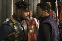 T'Challa personally facing 